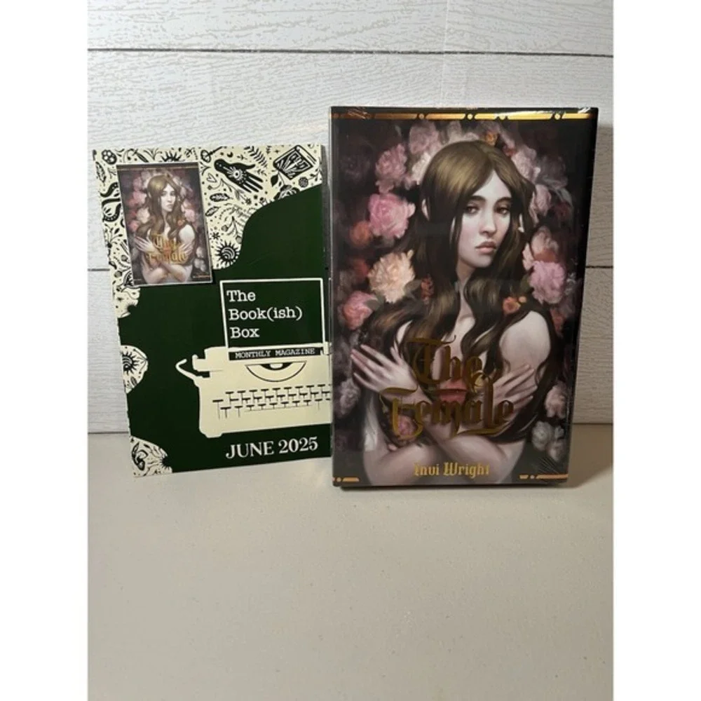 The Female By Invi Wright The Bookish Box Darkly New Sealed Signed Book Club TBR